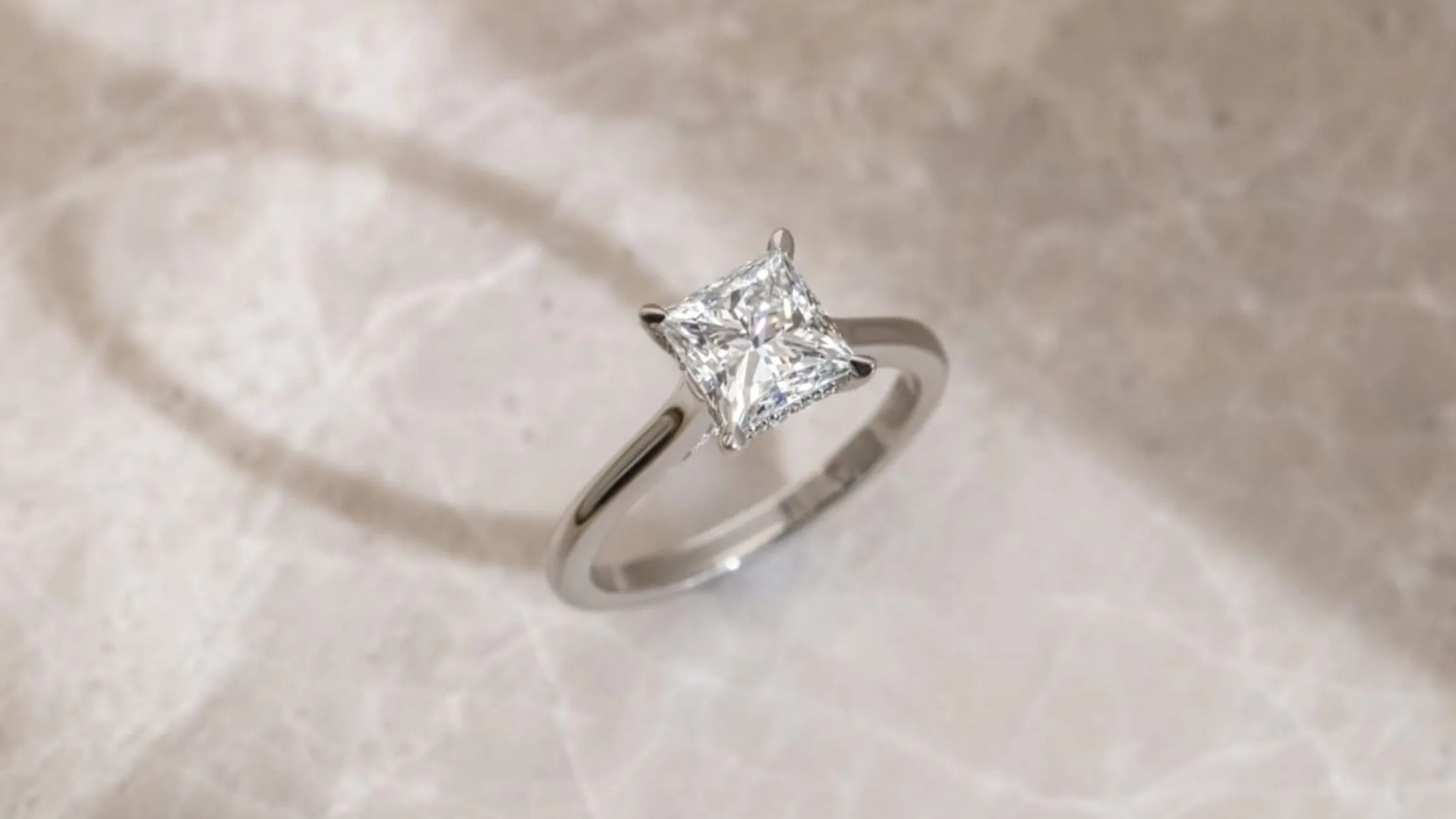 The Princess Cut Diamond Engagement Ring as the Symbol of Love and Devotion